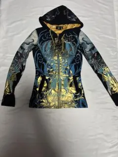 ¥ christian audigier ベロアパーカー y2k グランジ 様専用 christian audigier ベロアパーカー y2k グランジ - メルカリ