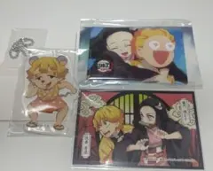 鬼滅の刃 我妻善逸&竈門禰豆子 缶バッジセット