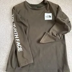 THE NORTH FACE 長袖カットソー カーキ 150cm