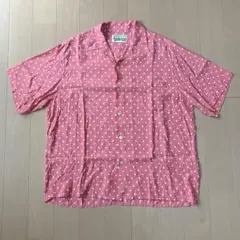 50s ROYAL PALM レーヨン ループカラー 半袖 シャツ ビンテージ - メルカリ