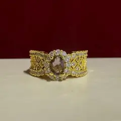 ヴィンテージ デザイン　アクセサリー　リング　指輪　カラーストーン　レトロ