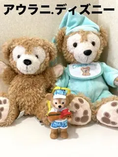☆アウラニディズニー☆ハワイ☆ ダッフィ　ぬいぐるみ　パペット　オーナメント