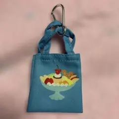 ディズニーストア レトロ喫茶 シークレットミニトート プリンアラモード