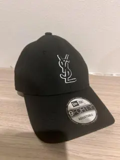 サンローラン ニューエラ キャップ 9FORTY ブラック YSLのサムネイル