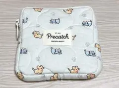 【precatch】 コンパクトポーチ 子猫柄