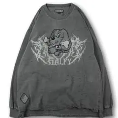 GALFY 悪魔犬II ダメージ加工 小暮スウェット トレーナー - メルカリ