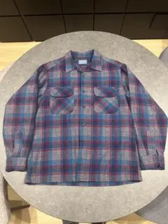 90s 好配色 PENDLETON オンブレ シャドー チェック ボード シャツ