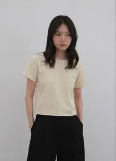 OHOTORO 半袖 カットソー ホワイト