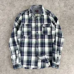 Dickies ネルシャツ チェック柄 ワークシャツ cityboy アメカジ