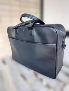 【廃版入手困難】MONTBLANC 高級 ビジネスバッグ ブラックのサムネイル