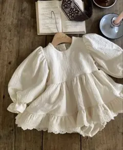 anneshirley ロンパース　ベビー服　未着用　秋服　春服　長袖