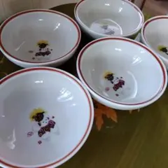 陶器ボウル5個セット