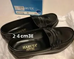 HARUTAローファー ２４㎝ (3E)