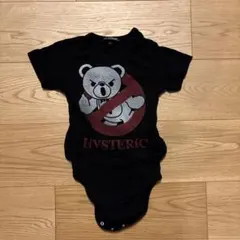 HYSTERIC クマプリント ベビー服 黒