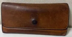 IL BISONTE レザー 二つ折り財布 ブラウン