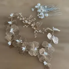 ヘアアクセサリーセット　ウエディング　パーティー