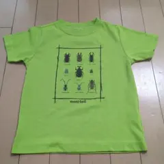 mont-bell 蛍光グリーン Tシャツ 110