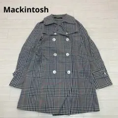 マッキントッシュロンドン スプリングコート 麻100% 44 大きいサイズ