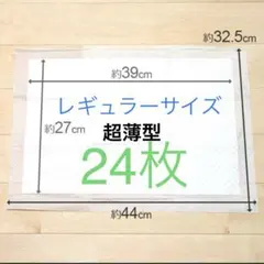 ペットシート超薄型レギュラーサイズ24枚