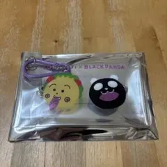 【匿名配送】イオン　コジコジ×ブラックパンダ　マルチケース［１点］