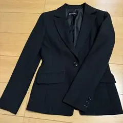 値下げ！ブラック ストライプ リクルートスーツ