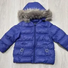 BeBe 紫色 ダウンコート 100