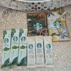 Starbucks VIA スティックコーヒー 抹茶 ホワイトモカ 詰め合わせのサムネイル