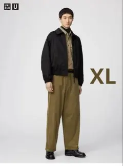 【未使用タグ付き】UNIQLO コーデュロイユーティリティパンツ　XL ブラウン