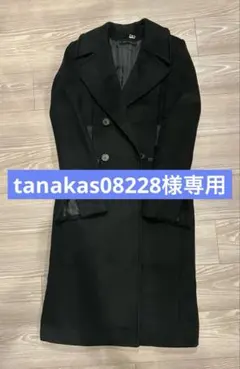 GUCCI ブラック ロングコート　サイズ40 リバーシブル GGウール コート ・ブラック＆グレー | GUCCI公式