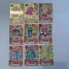 9枚 アイカツRカード エンジェリーシュガー 星宮いちご