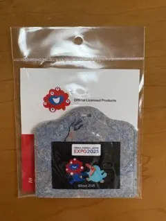 万博 ミャクミャク ICOCA カモノハシのイコちゃん 吊り革キーホルダー
