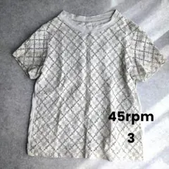 45rpm リネンカットワークシャツ 半袖 レディース サイズ2 - メルカリ