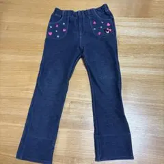 ミキハウス　ダブルビー　 ハート刺繍 パンツ