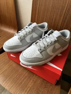 NIKE DUNK LOW US 10.5 GREY FOG - メルカリ