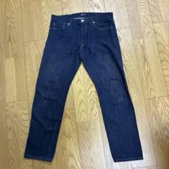 Beams Heart 濃紺スリムストレートデニム