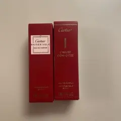 新品未使用　Cartier 香水　サンプル2点のサムネイル