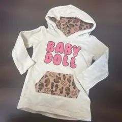 BABY DOLL フード付きパーカー 90サイズ