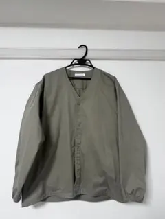 FREAK'S STORE カーキ Vネック カーディガン Sサイズ