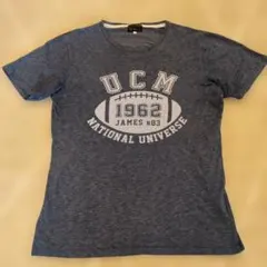 TK MIXPICE UCM プリント Tシャツ ネイビー Lのサムネイル
