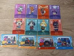 あつまれどうぶつの森 amiibo カード12枚セットボイド　タンボ　エーミー