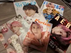 【雑誌5点セット】SnowMan 佐久間大介 表紙 目立った傷なし