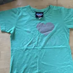 JUNK FOOD ミントグリーン ハートTシャツのサムネイル