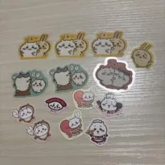 ちいかわ　ハチワレ　うさぎ　フレークシール　ちいかわ寿司　レストラン