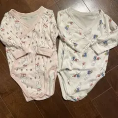 UNIQLO ベビー肌着 70cm ミッフィー柄 2枚セット