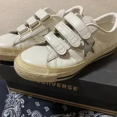 コンバースワンスターv3ベルクロ限定色箱付き
