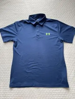 UNDER ARMOUR ネイビー ポロシャツ L
