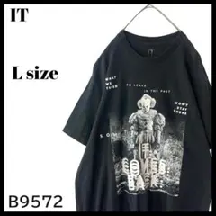 映画 IT イット ペニーワイズ フォトグラフィックTシャツ ホラー ピエロ L