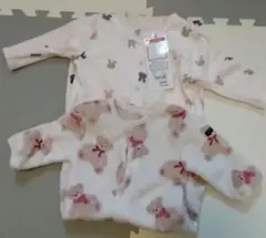 西松屋　ベビーオール　プレオール（冬物新生児60サイズ）