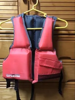 CAPTAIN STAG ライフジャケット 赤のサムネイル