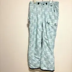 モロー スノーボードパンツ チェック L 青 水 ポリエステル スノーボードのサムネイル